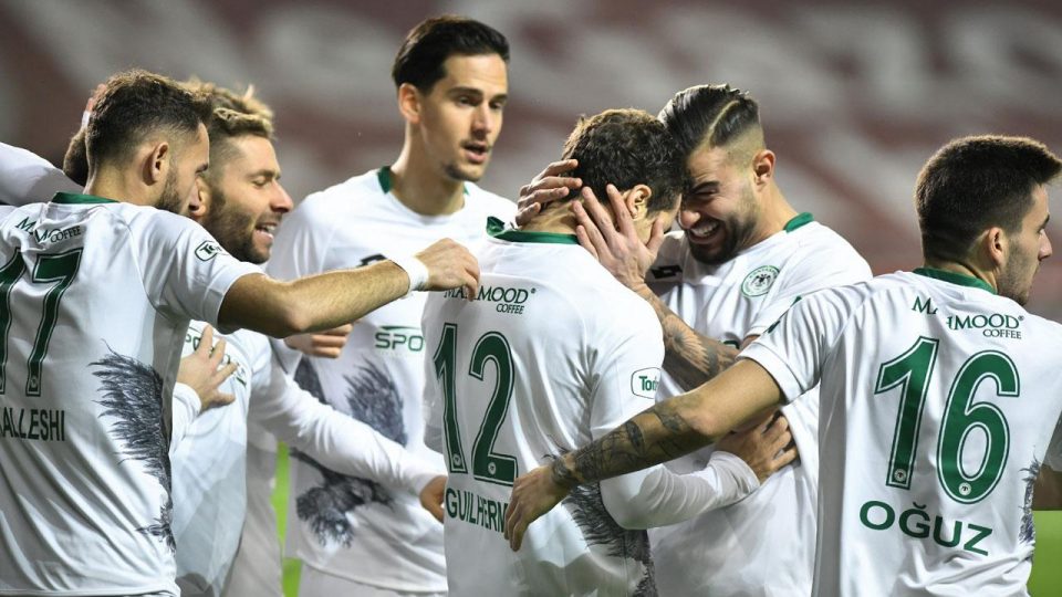 Konyaspor’un golleri yabancı oyunculardan